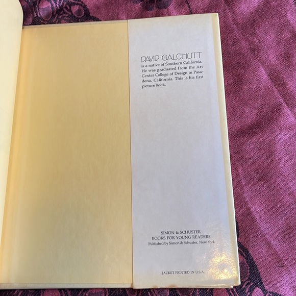 Vintage Children's Book There Was Magic Inside by David Galchutt 1993 - Picture 4 of 8